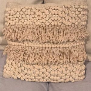 Handwoven Accent Pillow Sham W/Pillow